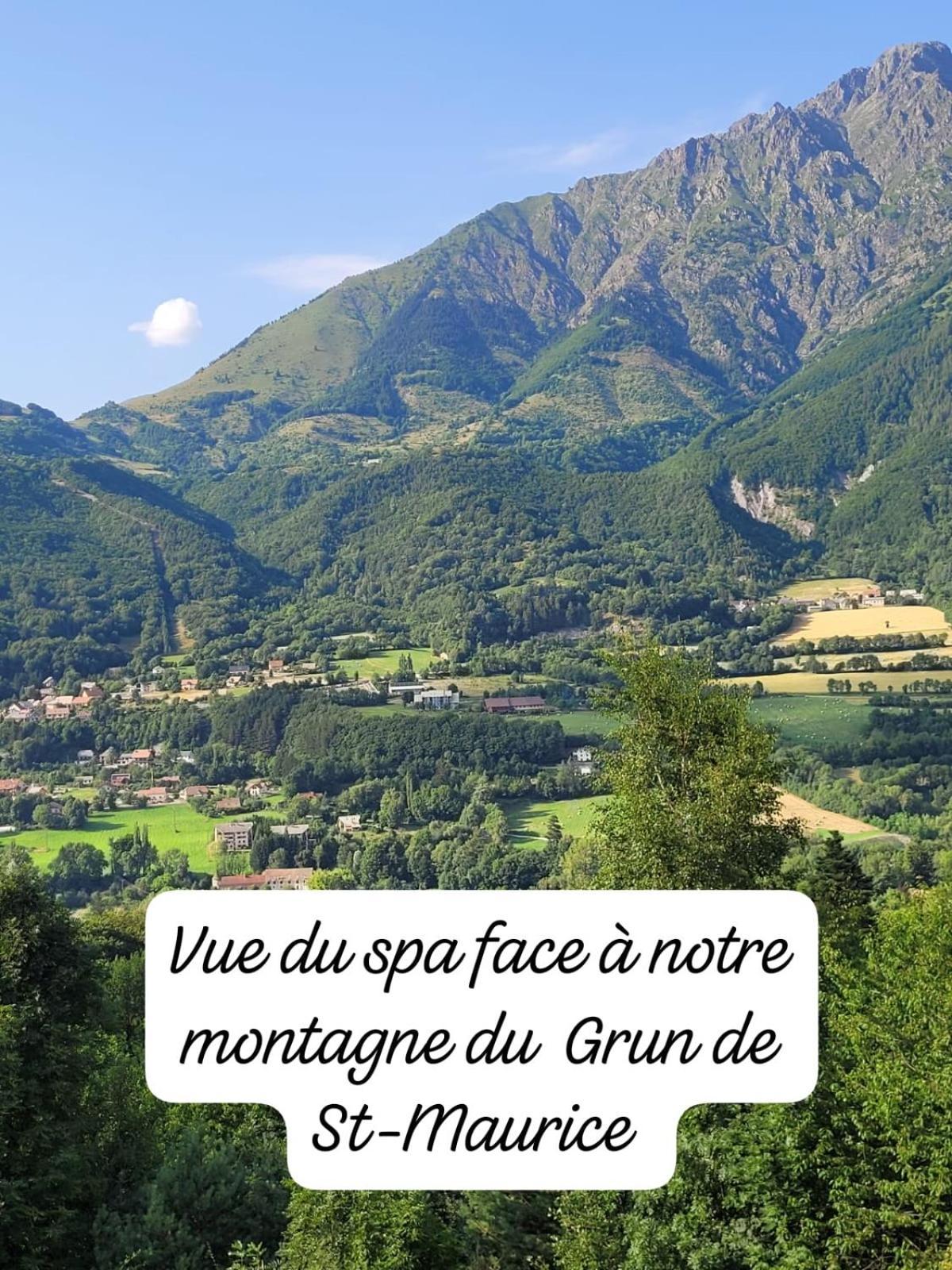 Les Clarines Perceneige - Chambre D'Hotes Vue Sur Montagne & Spa Saint-Jacques-en-Valgodemard Esterno foto